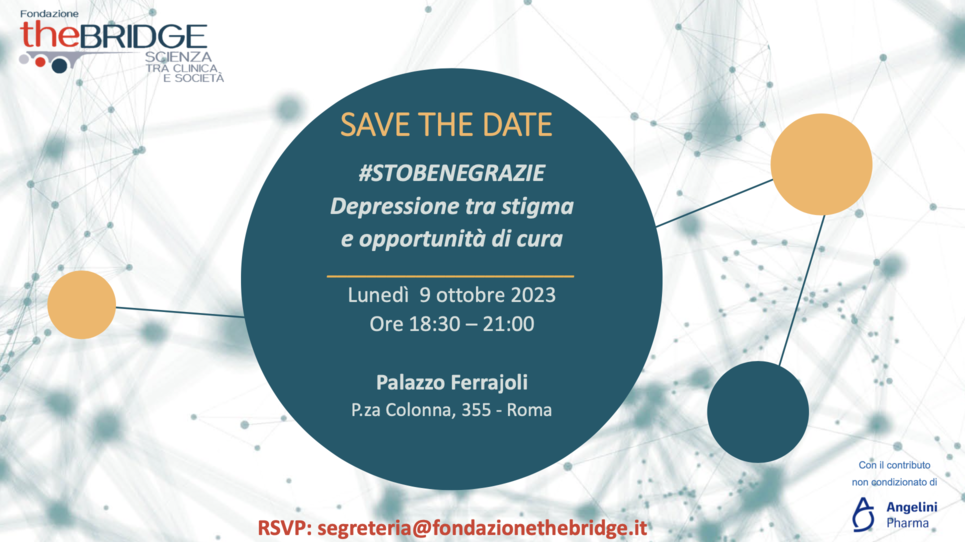 #Stobenegrazie: depressione tra stigma e opportunità di cura